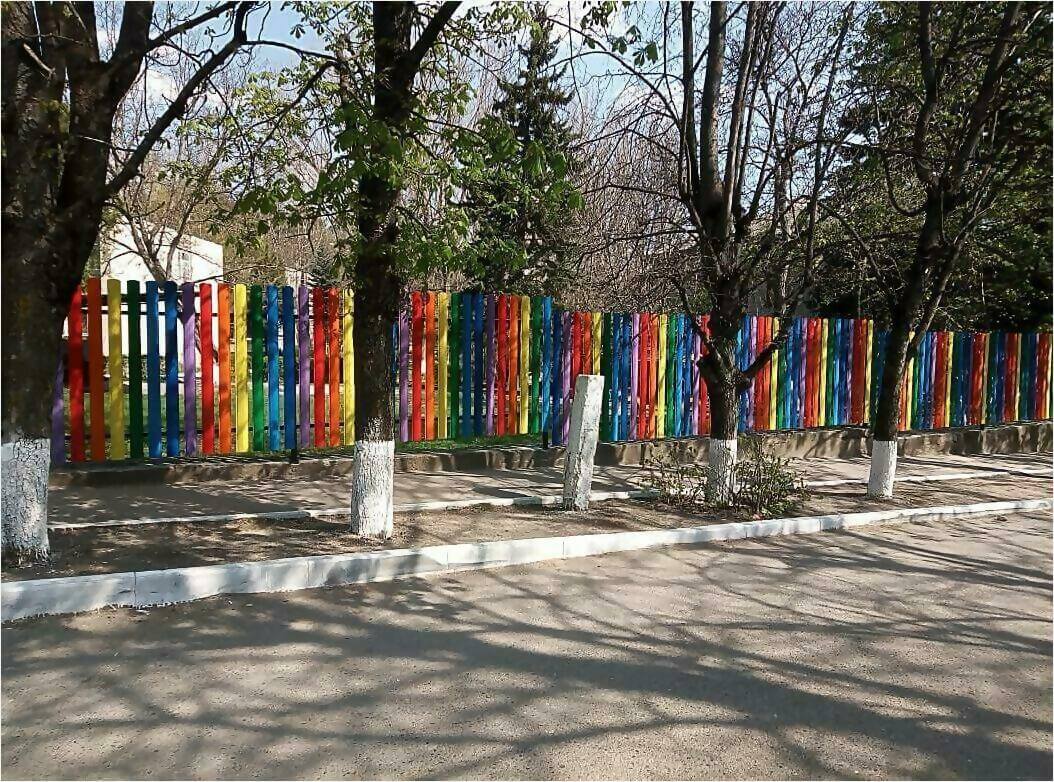забор из штакетника 110м фото5 в Рубежном
