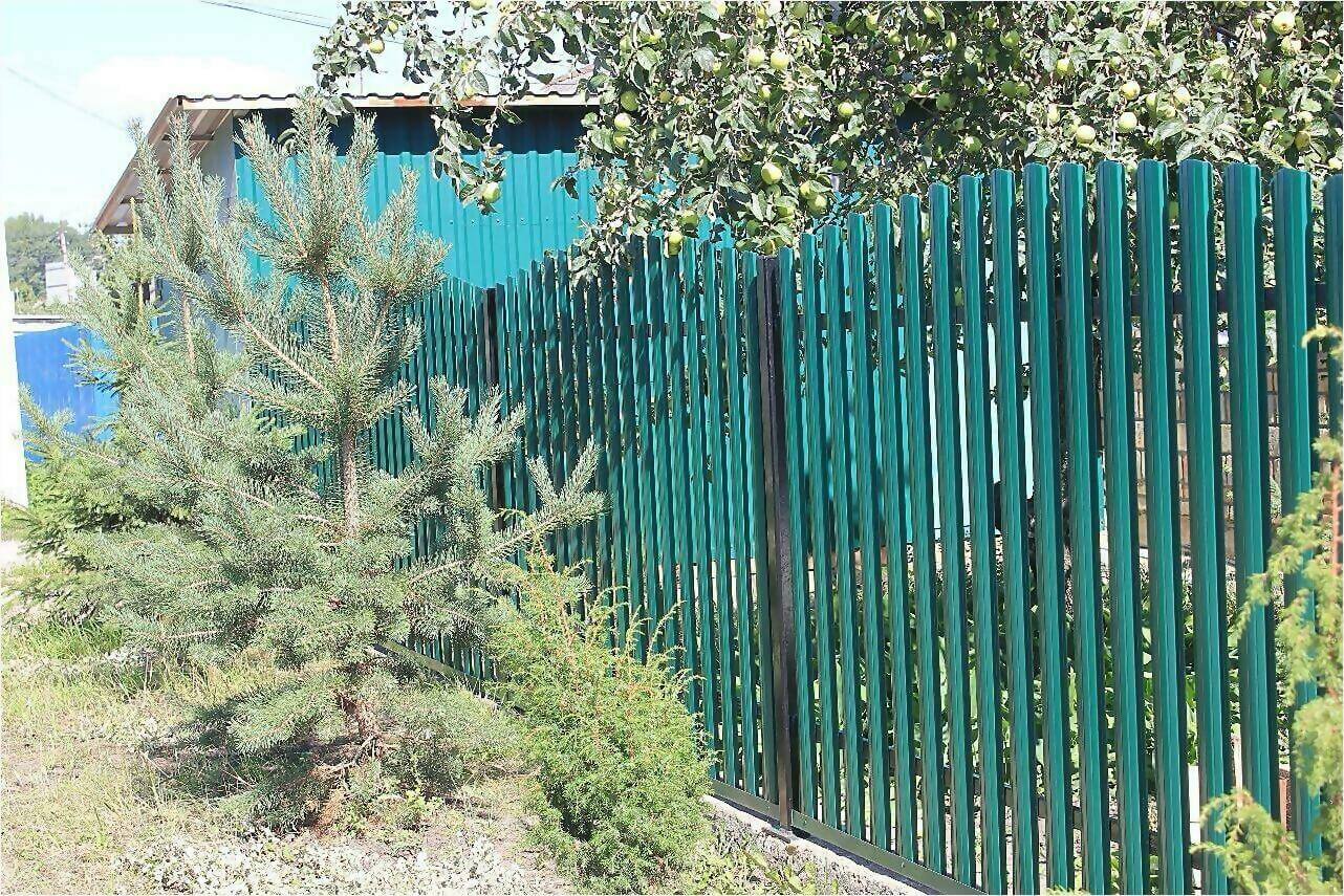 Забор из штакетника 60м фото5 в Рубежном