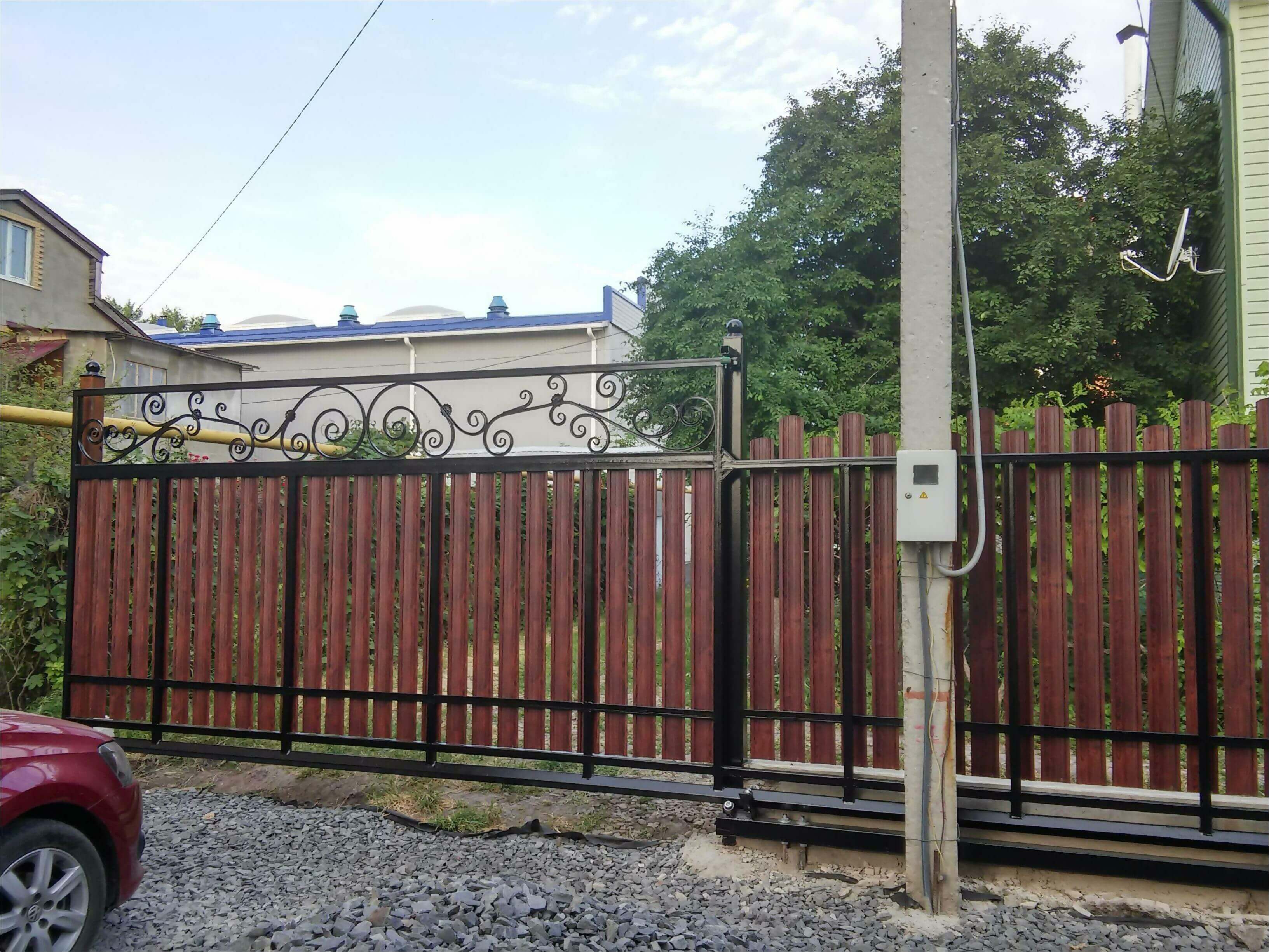 Забор из штакетника 90м фото2 в Рубежном