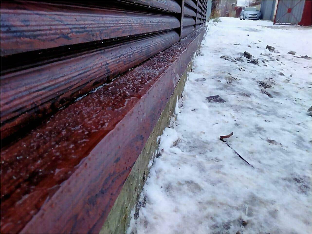 забор-жалюзи Каштан Красный фото5 в Рубежном