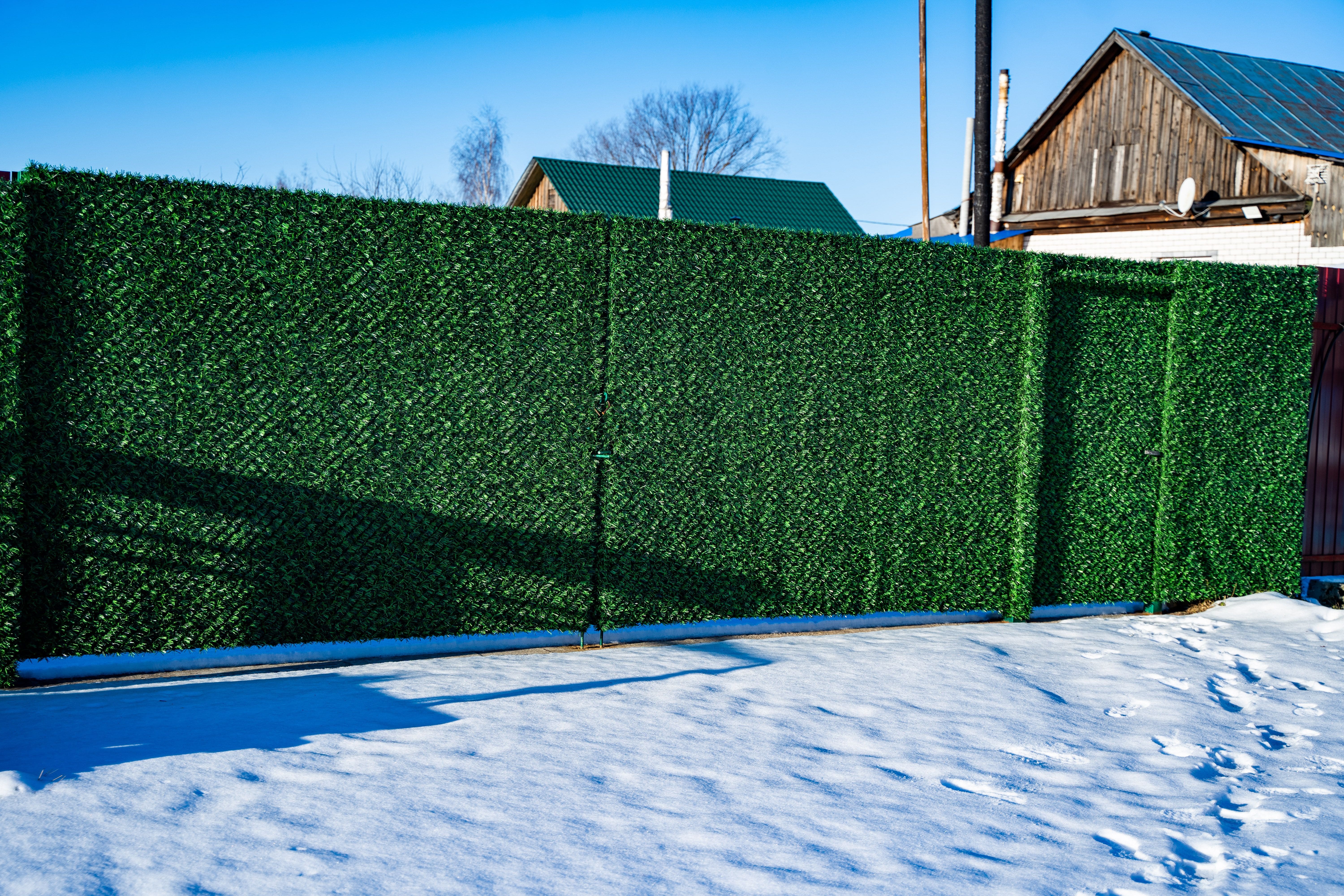 Вечнозеленый забор Grass Fence рулон 2м фото 4 в Рубежном